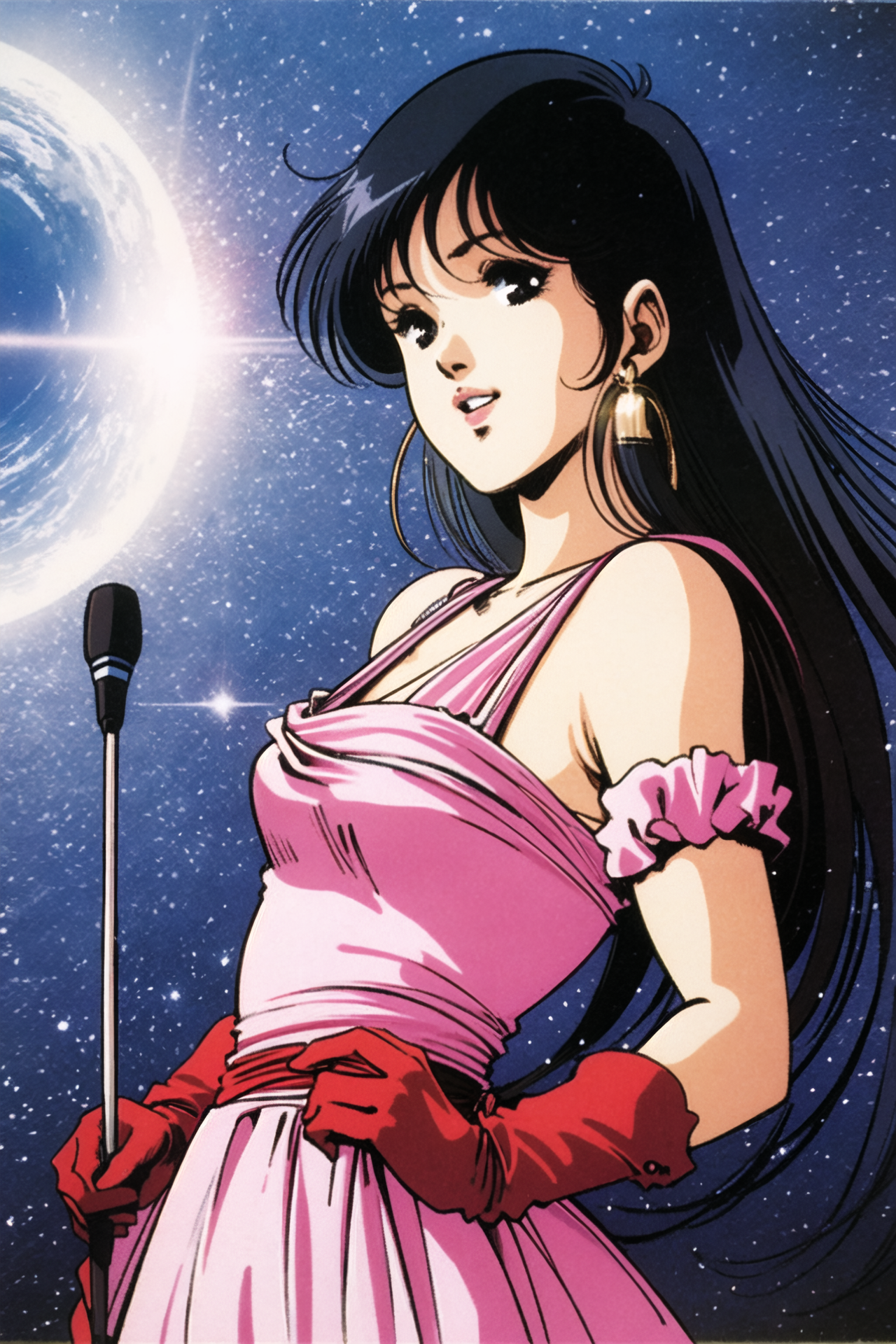05209-2220479493-1girl, solo, 1980s (style), long hair, microphone, gloves, retro artstyle, black hair, space, earrings, jewelry, dress, realisti.png